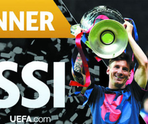 Messi lại xuất sắc nhất châu Âu
