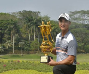Golf thủ Việt Nam đầu tiên vô địch ở giải châu Á