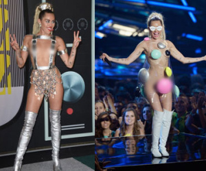 10 trang phục "không ai hiểu là cái gì" của Miley Cyrus tại VMAs