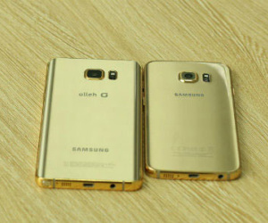 Hút mắt với mẫu Galaxy Note 5 mạ vàng giá 32,6 triệu đồng