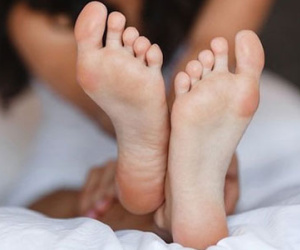 Người phụ nữ “lên đỉnh” ở bàn chân