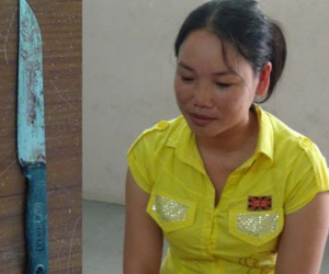 Bực vì nghe cãi nhau, thiếu phụ đâm bạn nhậu thủng phổi