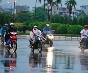 Chiều ngày Quốc khánh, Thủ đô Hà Nội có mưa giông
