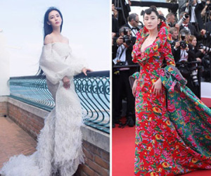 Mỹ nhân "váy vỏ chăn" đổi phong cách trên thảm đỏ Venice