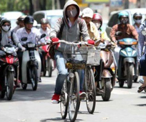 Nắng nóng trở lại sau ngày khai giảng