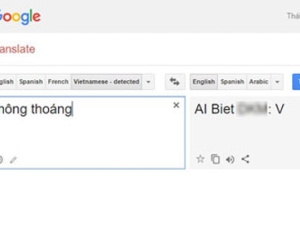 Google Translate dịch bậy Tiếng Việt gây sốt cộng đồng mạng