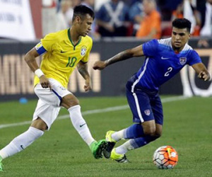 Neymar lập cú đúp, Brazil thắng đậm Mỹ 4-1