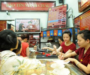 Giá vàng SJC lại lao dốc mạnh, xuống sát mốc 34,00 triệu đồng