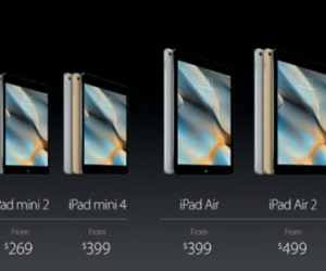 iPad mini 4 ra mắt, giá từ 399 USD
