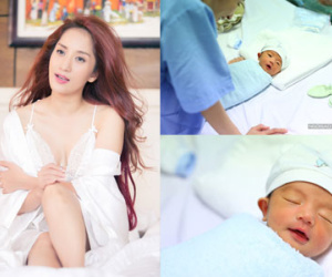 Khánh Thi lần đầu khoe ảnh con trai lúc 3 ngày tuổi
