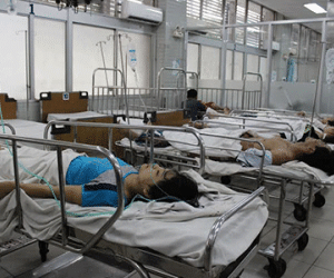 Vụ tông liên hoàn 7 xe máy: Các nạn nhân đã qua cơn nguy kịch