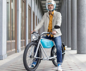 Meijs Motorman - Xe máy điện phong cách cổ điển