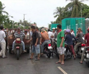 Hai người bị sét đánh chết khi đi bắt ốc