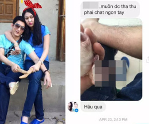 Xôn xao nghi vấn chồng trẻ chặt ngón tay để xin lỗi Phi Thanh Vân