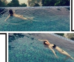 Cô gái 9x gây "bão mạng" chỉ với 1 bức ảnh chụp ở bể bơi