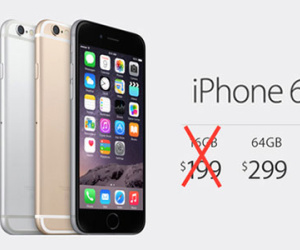 Apple bị chỉ trích vì bán iPhone 6s 16 GB