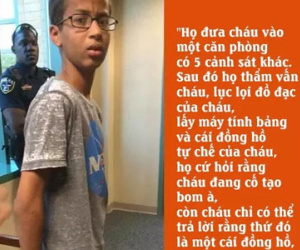 Cậu bé chế tạo đồng hồ bị nhầm là bom và cách nước Mỹ khích lệ một đứa trẻ