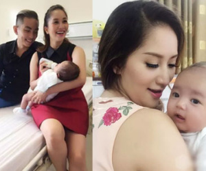 Con trai Khánh Thi - Phan Hiển đáng yêu như thiên thần
