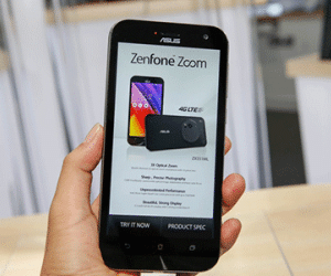 Asus Zenfone Zoom xuất hiện tại Việt Nam