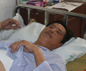 Giang hồ đánh ngất trưởng phòng bệnh viện Quảng Nam