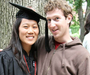 Mối tình thủy chung của ông chủ Facebook và cô gái có dòng máu Việt