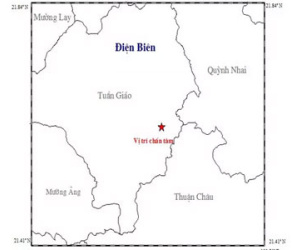 Điện Biên: Đồ đạc rung chuyển, người nghiêng ngả vì động đất