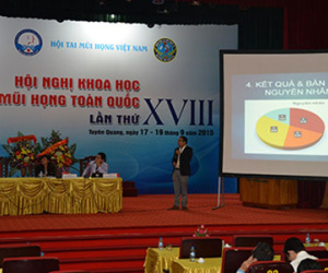 Hội nghị khoa học Tai Mũi Họng toàn quốc lần XVIII tại Tuyên  Quang