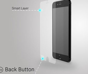 Miếng dán màn hình thêm phím Back cho iPhone ở Việt Nam