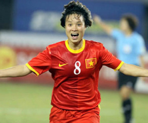 Minh Nguyệt lập cú đúp, tuyển nữ Việt Nam hạ Thái Lan 2-0