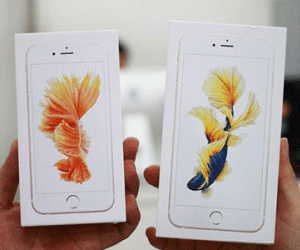 Mở hộp iPhone 6S vàng hồng đầu tiên tại Việt Nam