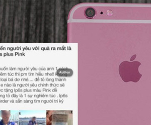 Chàng trai tuyển người yêu bằng iPhone 6S Plus hồng hơn 30 triệu