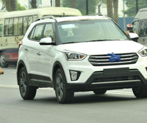 Hyundai Creta bất ngờ xuất hiện trên đường phố Hà Nội