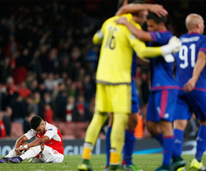 Arsenal 2-3 Olympiakos: "Pháo thủ" lâm nguy