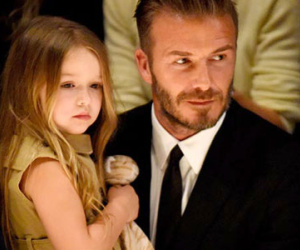 Becks không cho vợ cắt tóc con gái cưng
