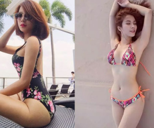 Diệp Lâm Anh khoe dáng cực hot với vòng eo thon, nếp gấp đùi