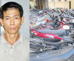 Từ chiếc Piaggio trộm, lộ kho xe gian hơn 100 chiếc