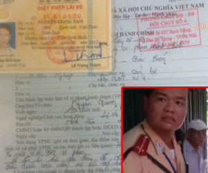 Công an Hà Nội kết luận vụ clip "tố" cảnh sát giao thông hành hung dân