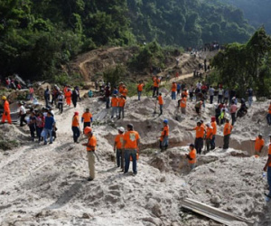 Hiện trường vụ lở đất kinh hoàng ở Guatemala, 600 người mất tích