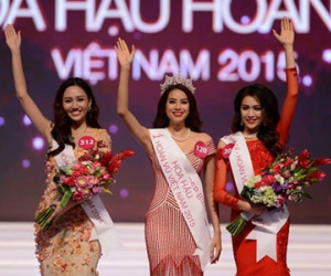 Phạm Thị Hương đăng quang Hoa hậu Hoàn vũ VN 2015