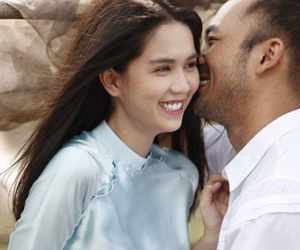 Ngọc Trinh đóng cảnh tình tứ với "người tình đại gia"