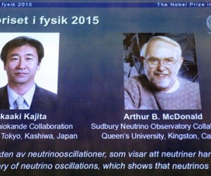 Nhà khoa học Nhật và Canada đoạt giải Nobel Vật lý