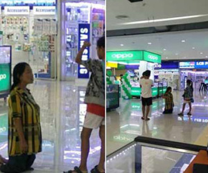 Phẫn nộ cảnh mẹ tàn tật quỳ xin lỗi con gái