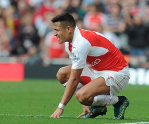 Sanchez chấn thương, HLV Wenger lo sốt vó!