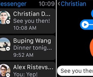 Đã có thể chat Facebook Messenger trên Apple Watch