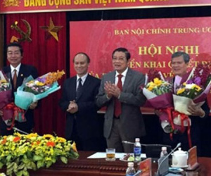 Trao quyết định bổ nhiệm 2 Phó Ban Nội chính Trung ương