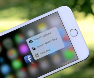 Facebook cập nhật phiên bản mới hỗ trợ công nghệ 3D Touch của Apple