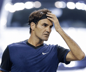 Federer bất ngờ bị loại ngay vòng 1 Shanghai Masters
