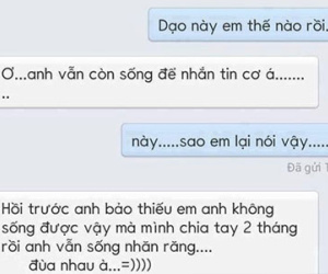 Những màn đối đáp "bá đạo" khi người yêu cũ nhắn tin