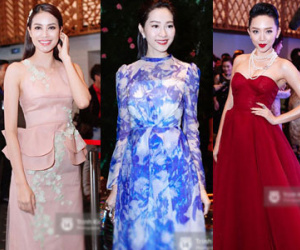 Dàn sao "chiếm lĩnh" thảm đỏ ngày mở màn Tuần lễ thời trang Việt Nam