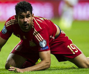 Diego Costa bị CĐV Tây Ban Nha loại khỏi đội tuyển dự EURO 2016